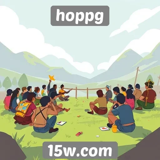 Impacto da comunidade no desenvolvimento de jogos no hoppg