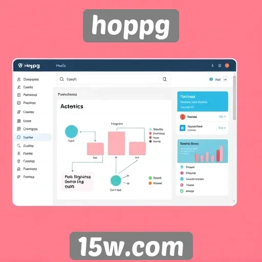 Análise da interface do usuário do Hoppg